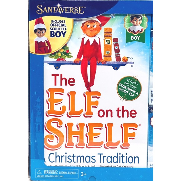 SantaVerse Elf Tradition Elf Baby Bundle Scout Elf Boy Storybook 3 Frost Pips - Picture 5 of 8